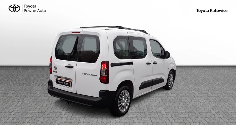 Toyota Proace City Verso cena 77900 przebieg: 88770, rok produkcji 2020 z Sokołów Małopolski małe 191